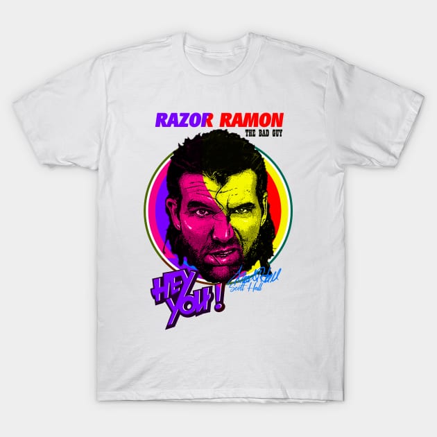 Hey You Razor Ramon 1958-2022 Thank For The Memories T-Shirt by RAINYDROP